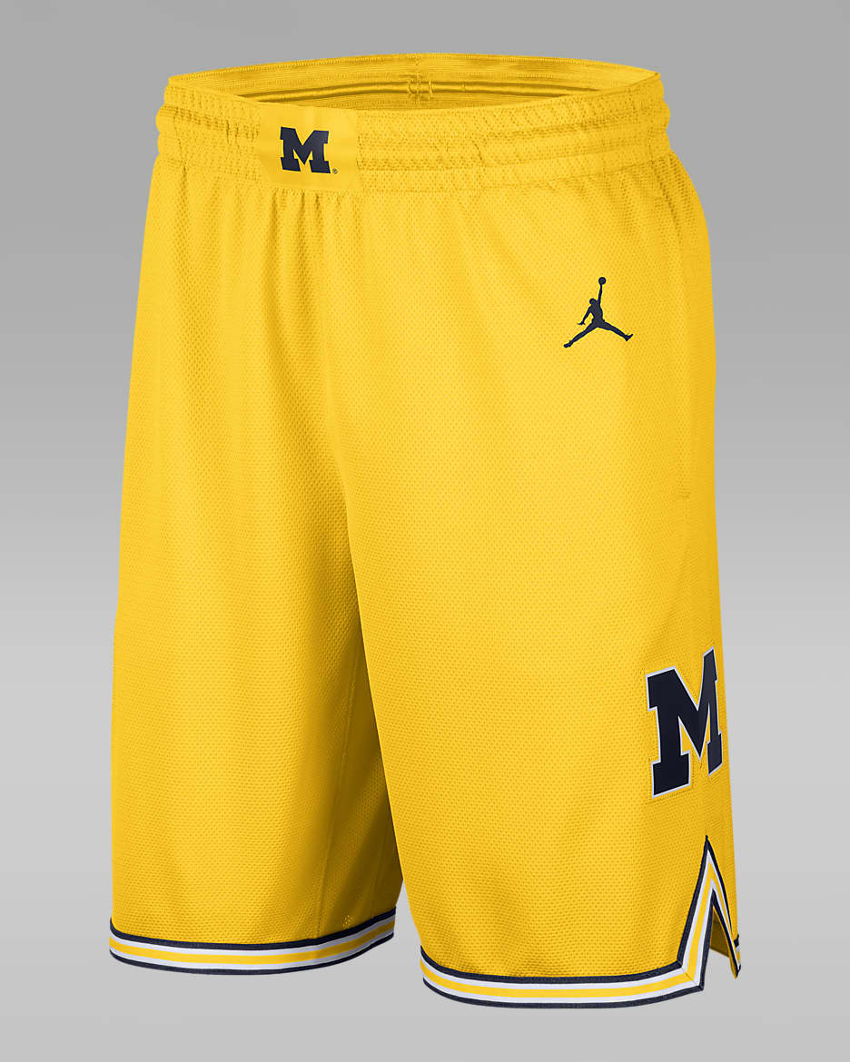 Jordan yellow shorts new arrivals